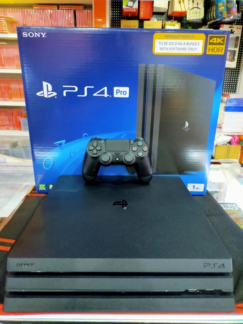 used ps4 console only
