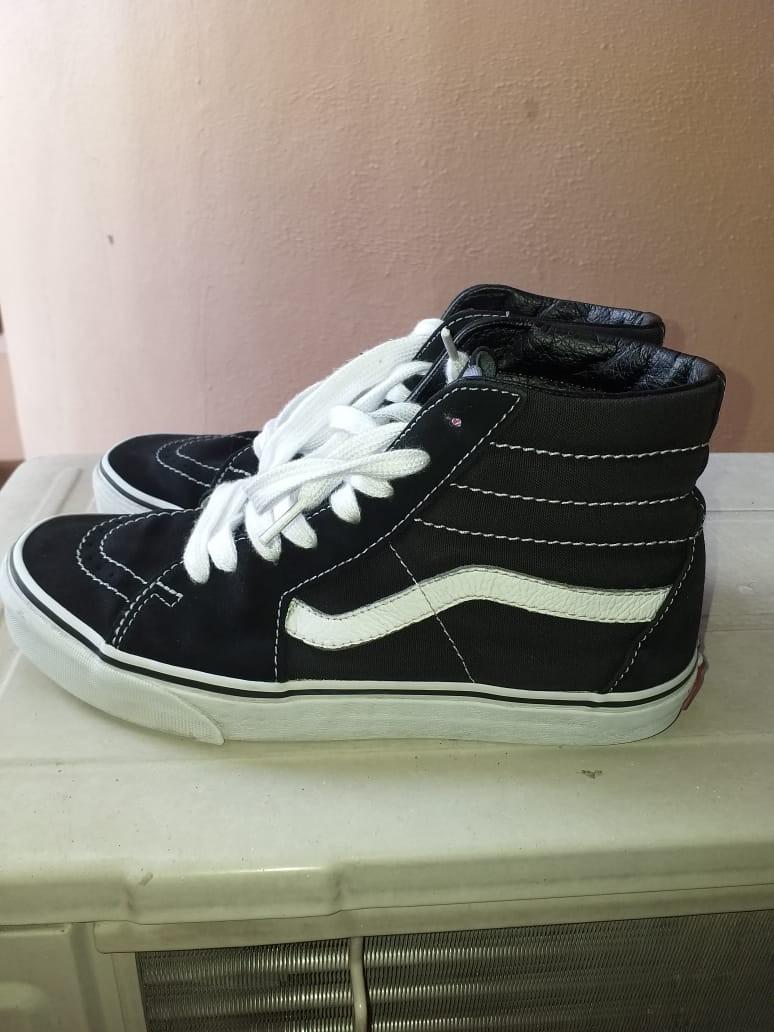 Vans Sk8 Hi Women S Fashion Shoes Sneakers On Carousell