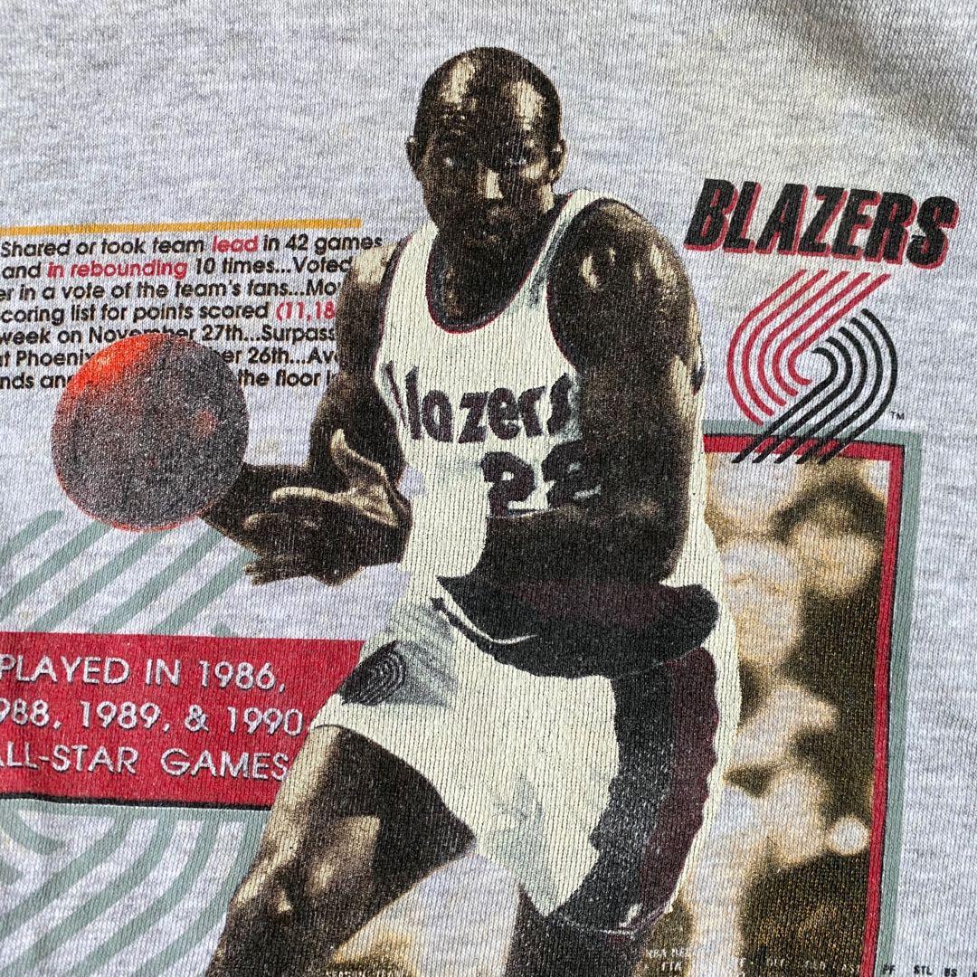 Vintage 90s NBA Salem Clyde Drexler Portland Blazer sweatshirt