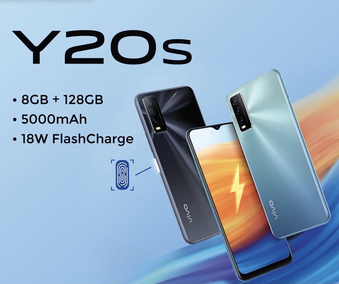 Vivo Y20s 8gb 128gb Mobile Phones Tablets Android Phones Others On Carousell