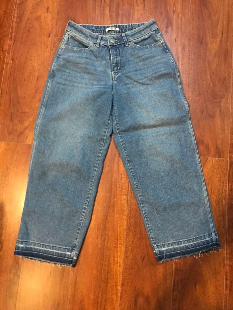wrangler wide leg pants