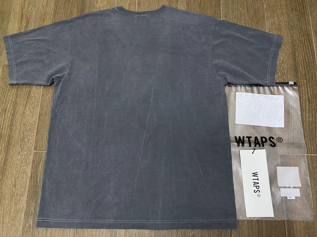 WTAPS BLANK SS TEE COPO 19AW POCKET WASHED Size L 03, 女裝, 上衣 