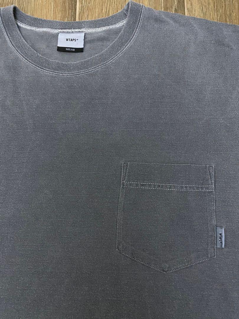 WTAPS BLANK SS TEE COPO 19AW POCKET WASHED Size L 03, 女裝, 上衣