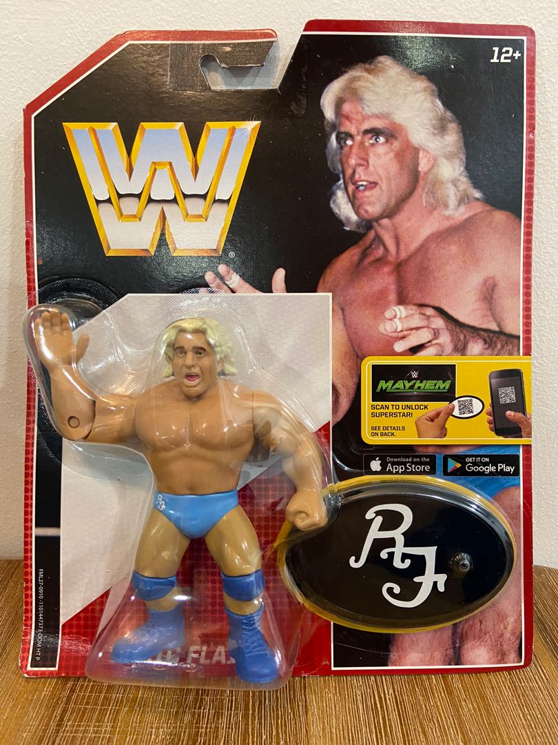 Wwe retro series 4 ric flair wwf hasbro Hobbies Toys Toys