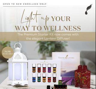 Young Living Premium Kit with Lantern Diffuser