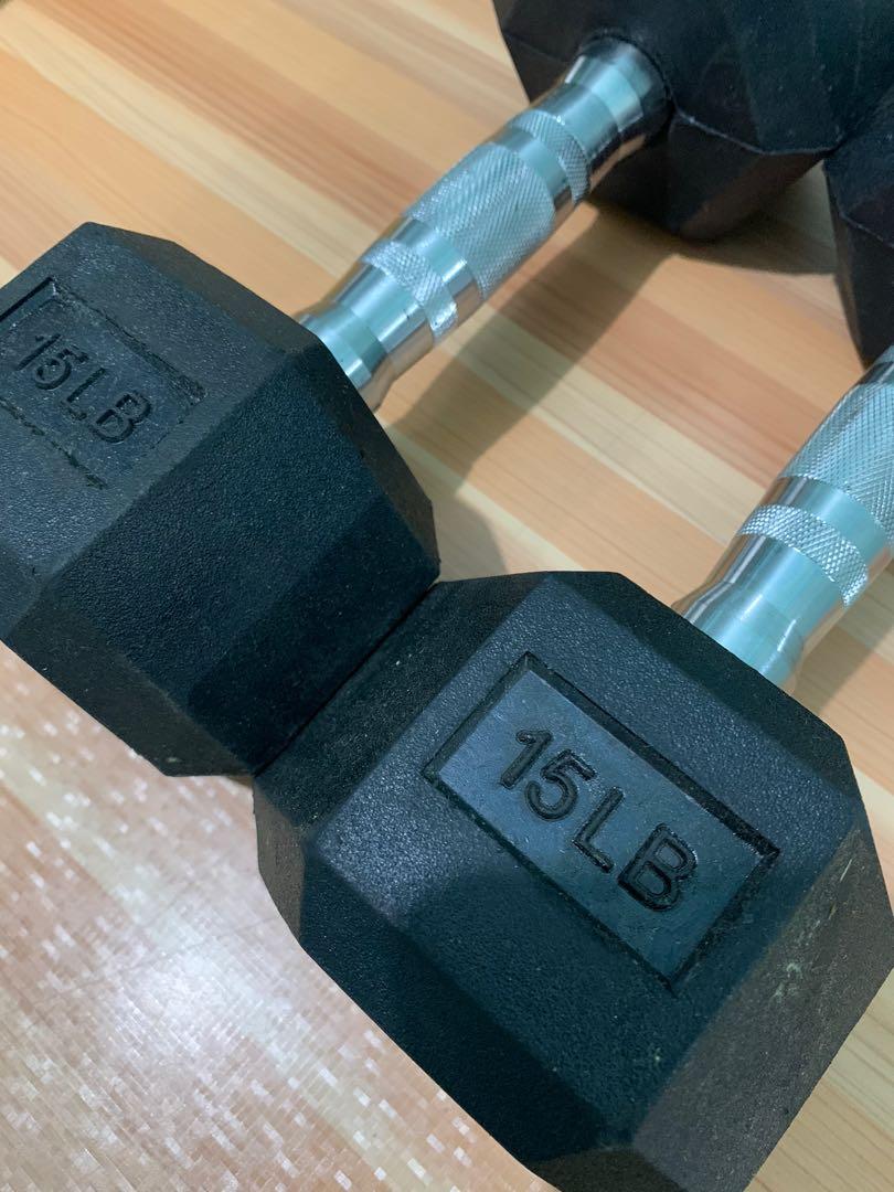 15 sales lbs dumbbells