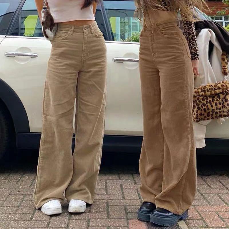 corduroy high waisted pants