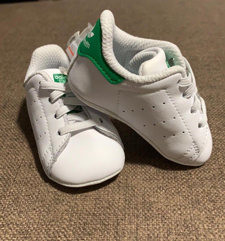 adidas gazelle silver green womens STAN SMITH CRIB main image 0