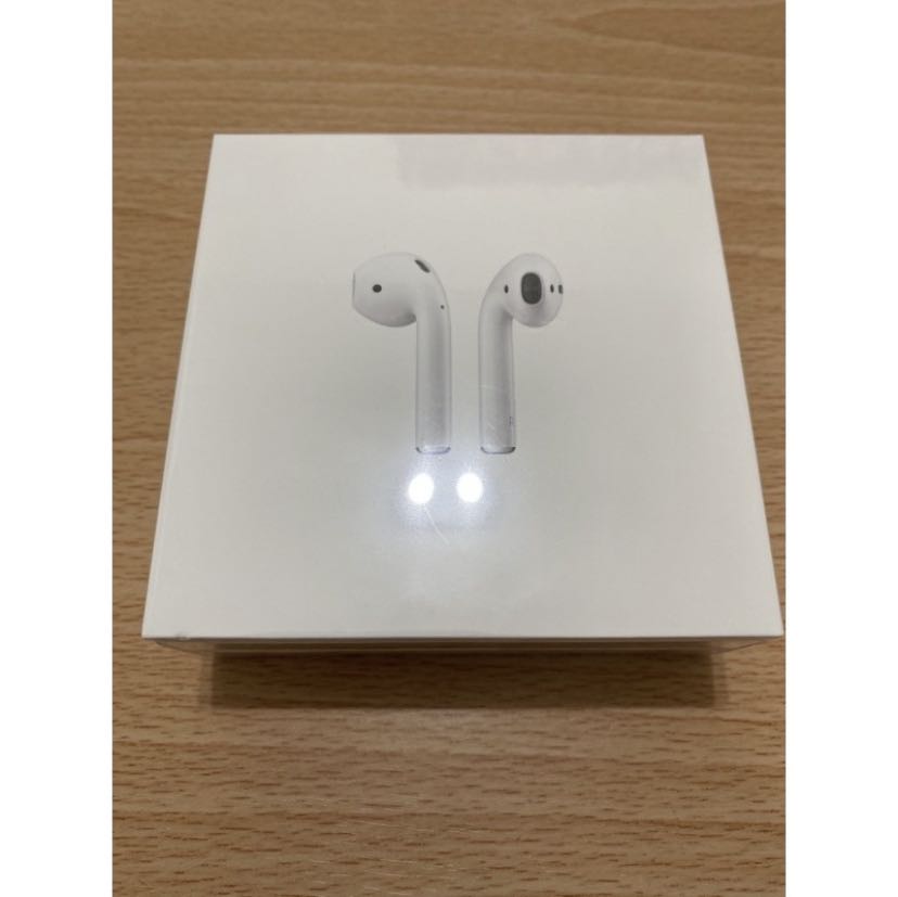 AirPods 2無線耳機（全新未拆封，可附發票，在中華電信門市購入