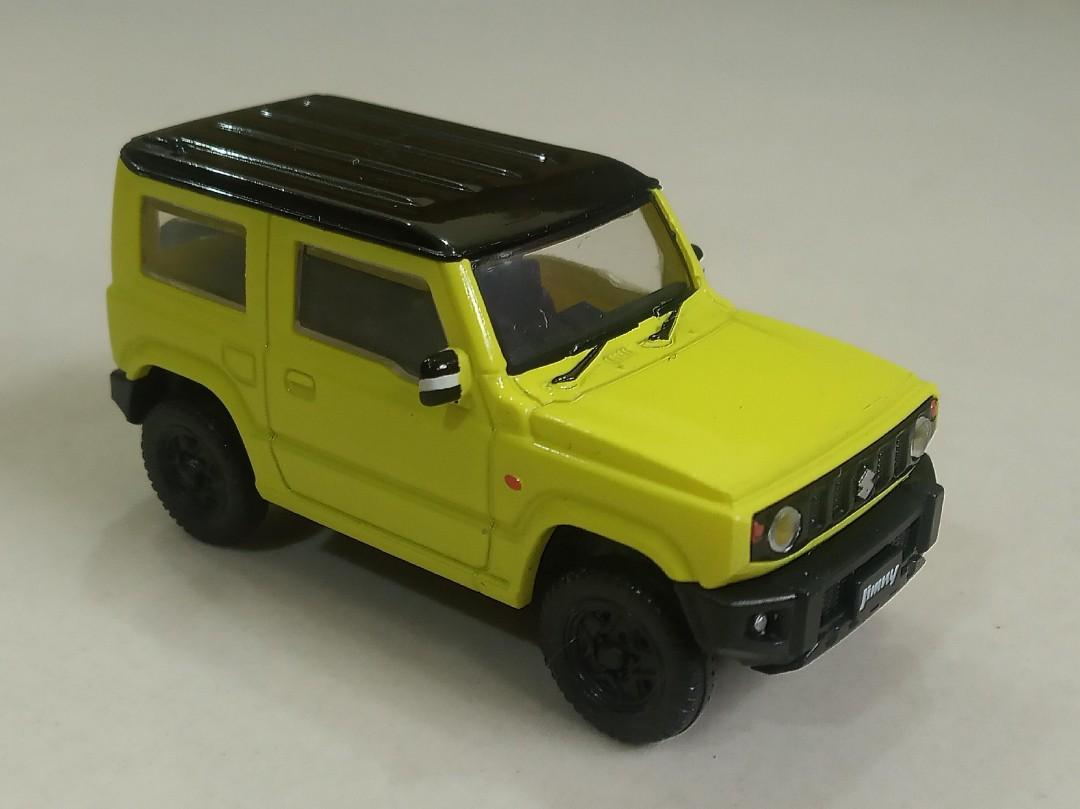 Aoshima 19 1 64 Jb64 Suzuki Jimny Collection Suzuki Jimny Kinetics Yellow Loose Toys Games Diecast Toy Vehicles On Carousell