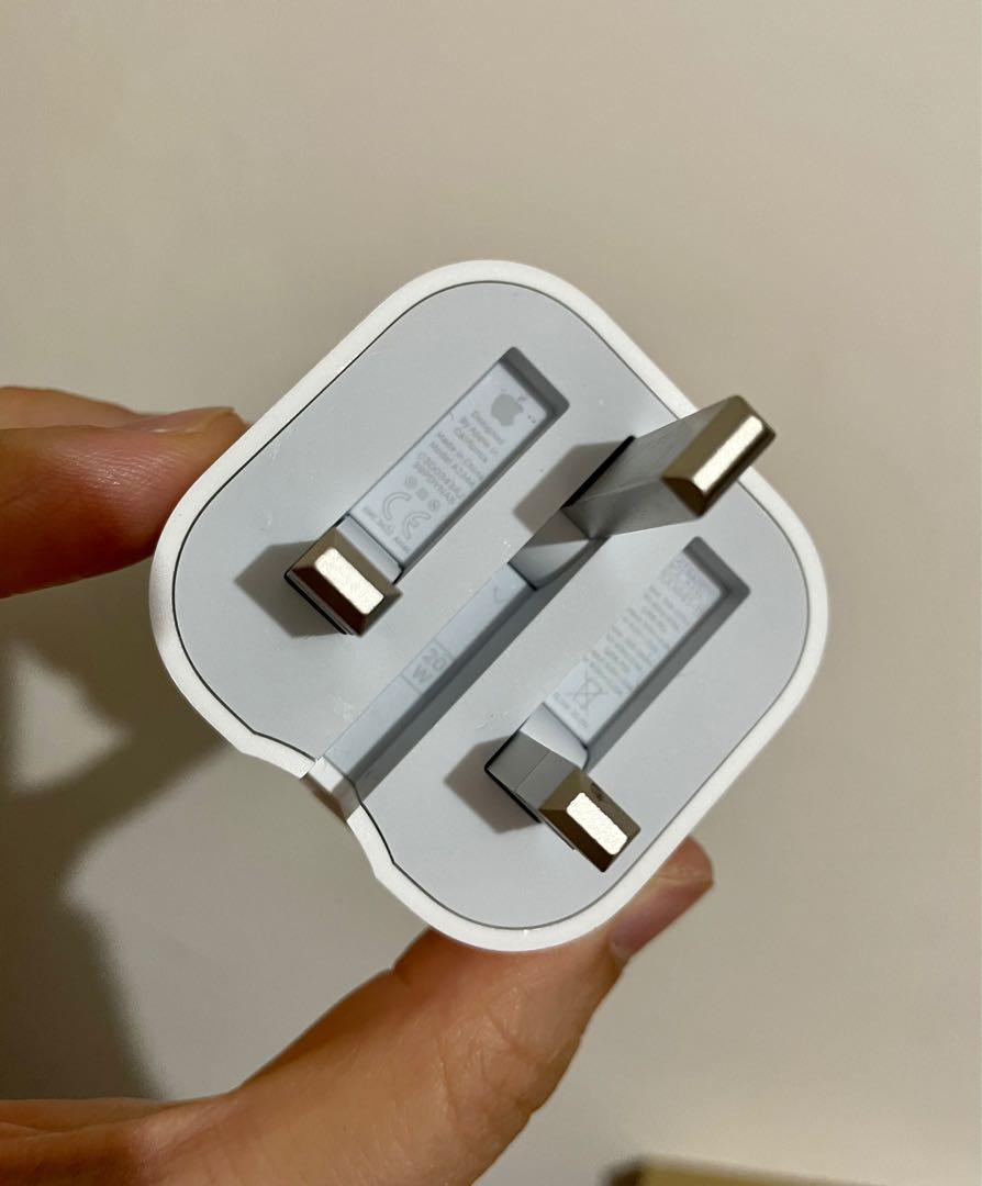 Apple 20W USB-C 電源轉換器/快速充電插頭/快叉頭, 手提電話, 電話及