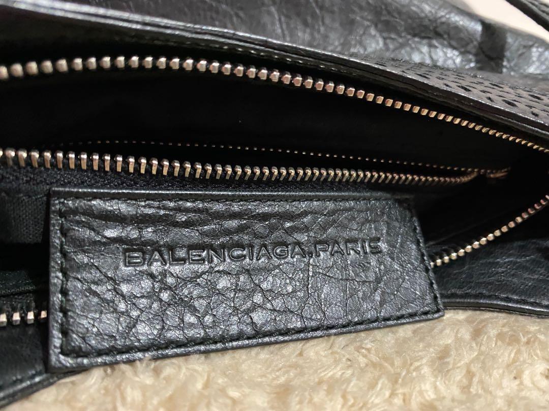 balenciaga perforated bag