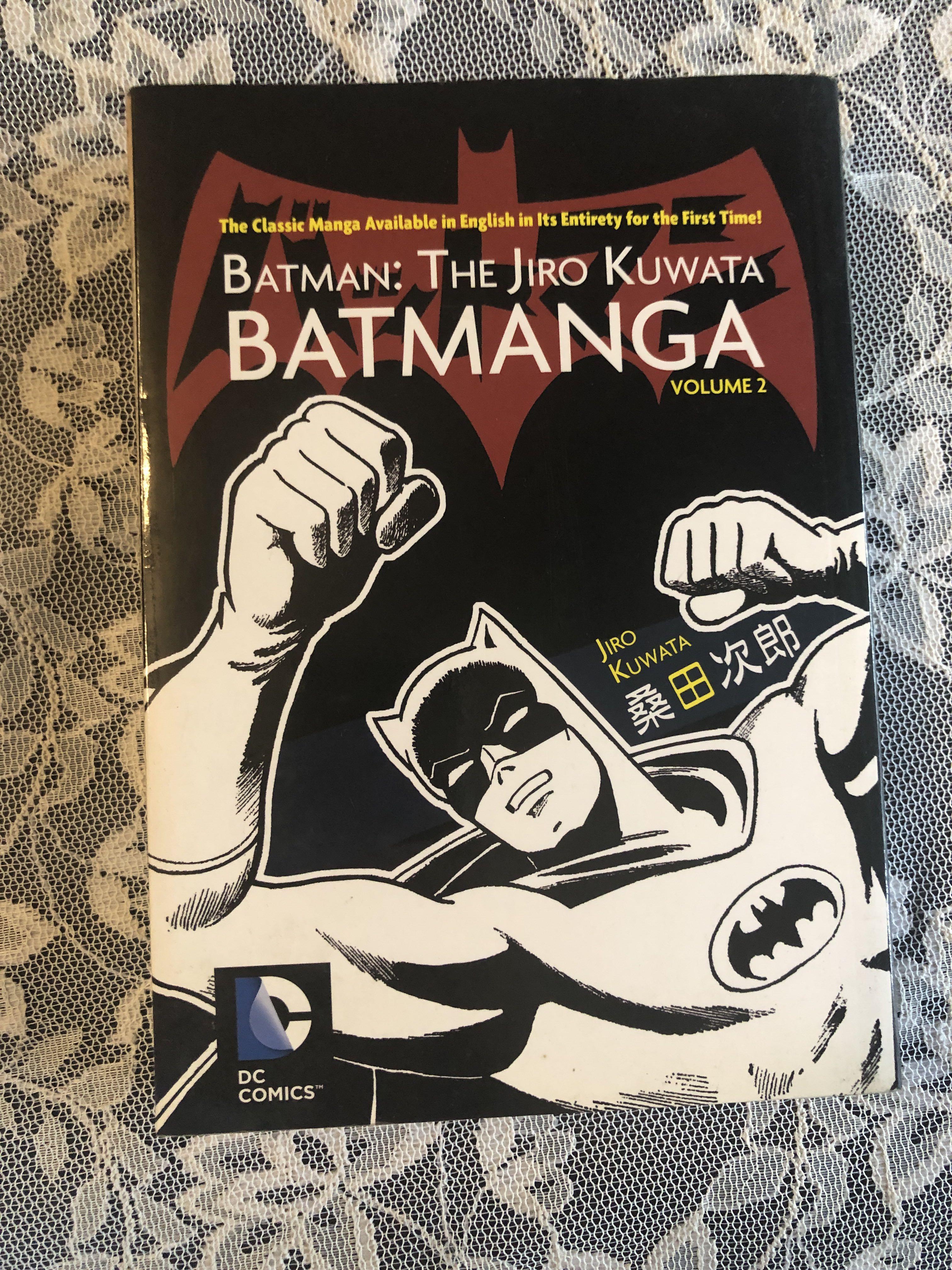 Batman: The Jiro Kuwata BATMANGA (Volume 2), Hobbies & Toys, Books &  Magazines, Comics & Manga on Carousell