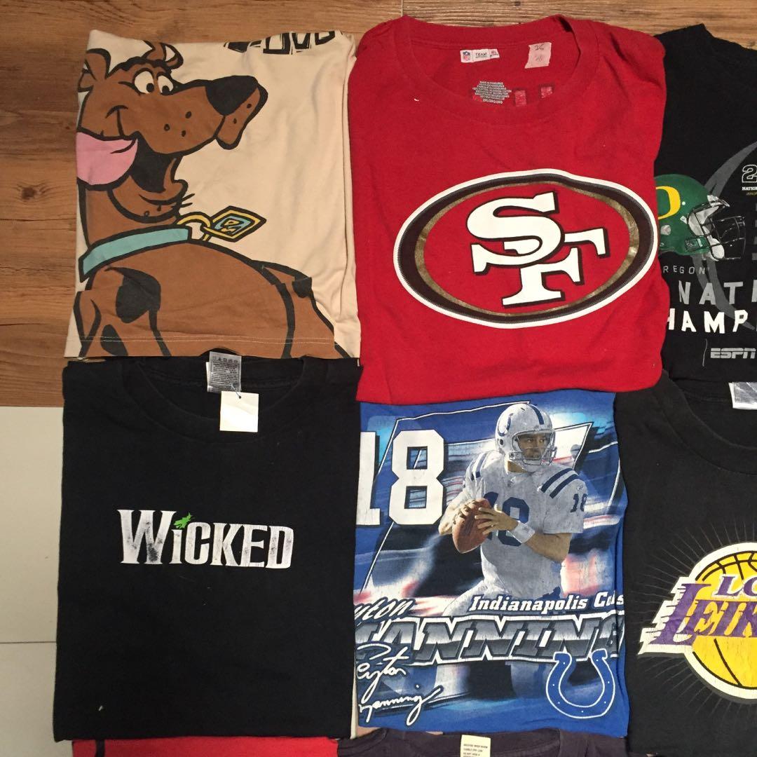 thrifted t shirt bundle