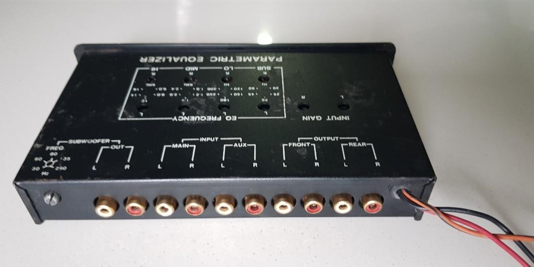 Car PreAmp and power Amplifier, Car Accessories, Accessories on Carousell