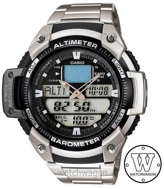 SOLD OUT Casio Twin Sensors Outgear SGW 400HD 1B SGW 400 SGW 400 Watch