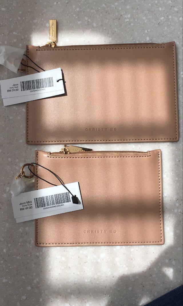 Christy Ng Jean Pouch Jean Mini Pouch Women S Fashion Bags Wallets On Carousell