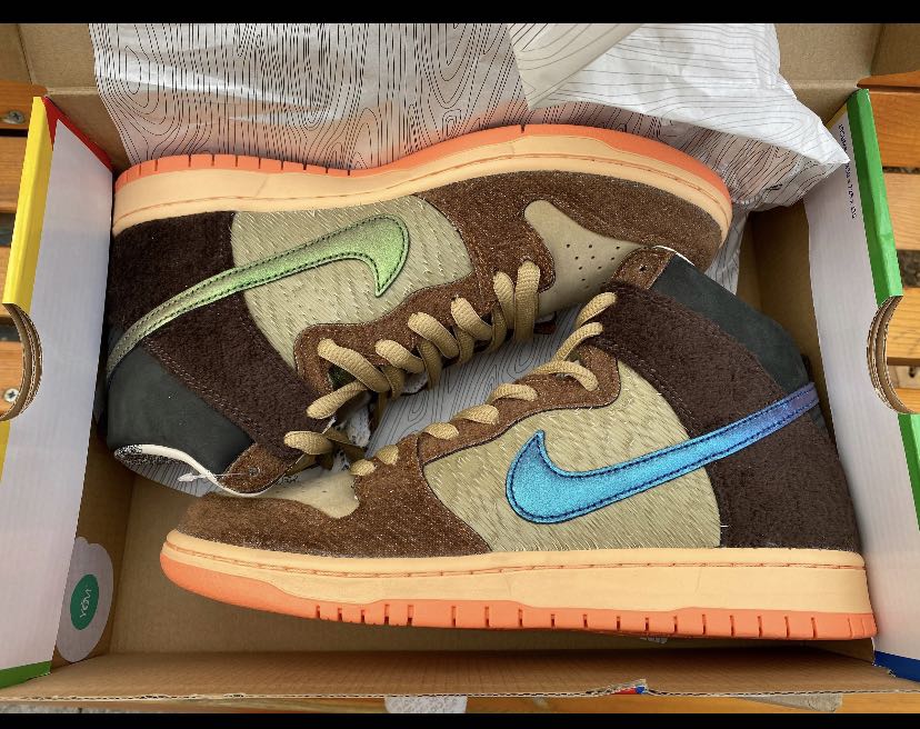 sb dunk high mallard