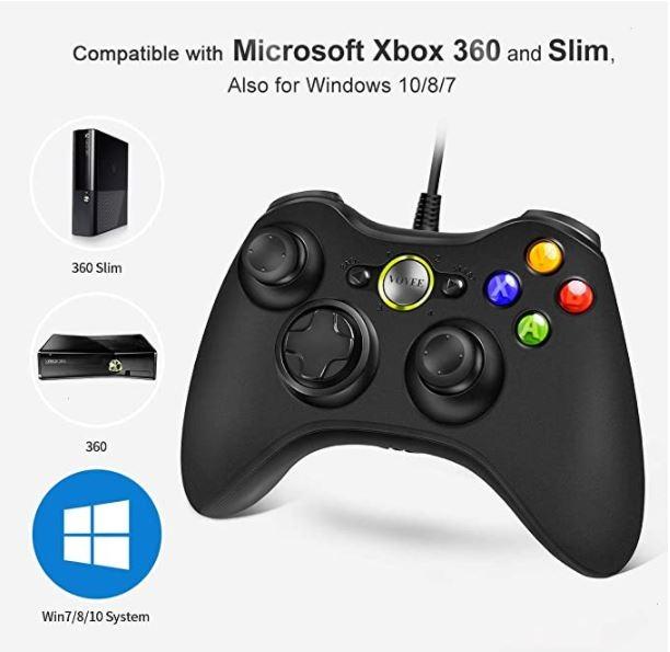 Controller for Xbox 360, VOYEE Wired Controller Compatible with
