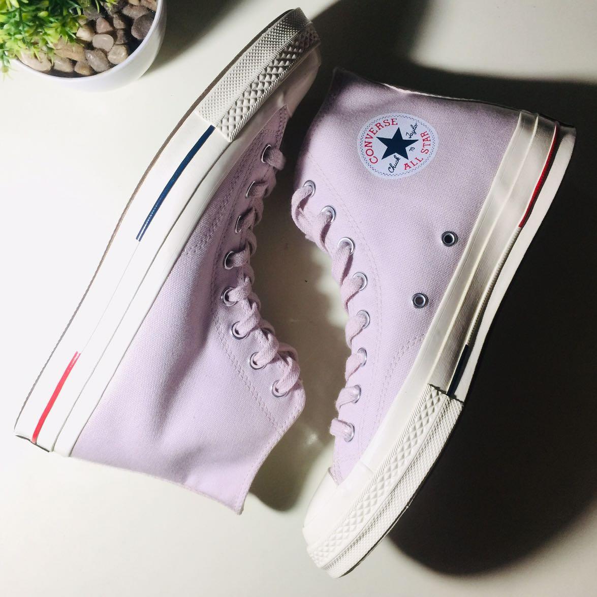 converse chuck 70 heritage court high top barely rose