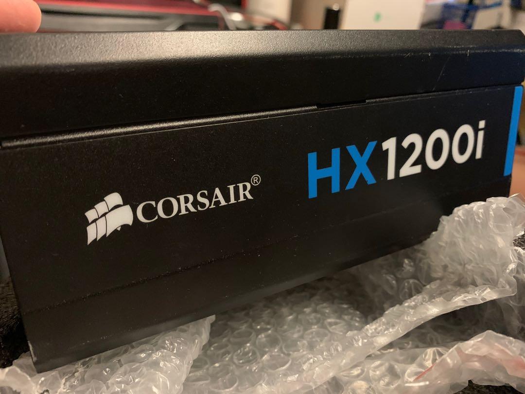 Corsair HXi Series™ HX1200i HighPerformance ATX Power Supply — 1200 Watt 80 Plus®, Computers