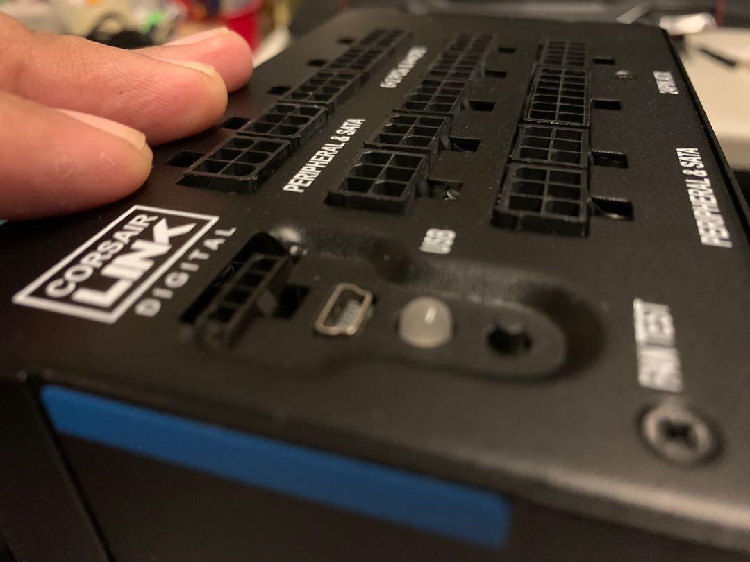 Corsair HXi Series™ HX1200i HighPerformance ATX Power Supply — 1200 Watt 80 Plus®, Computers