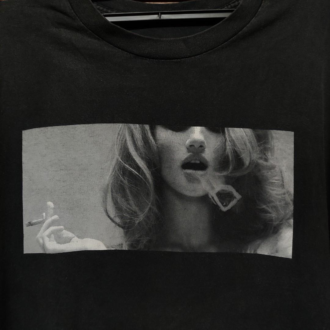 Diamond supply smoke girl shirt