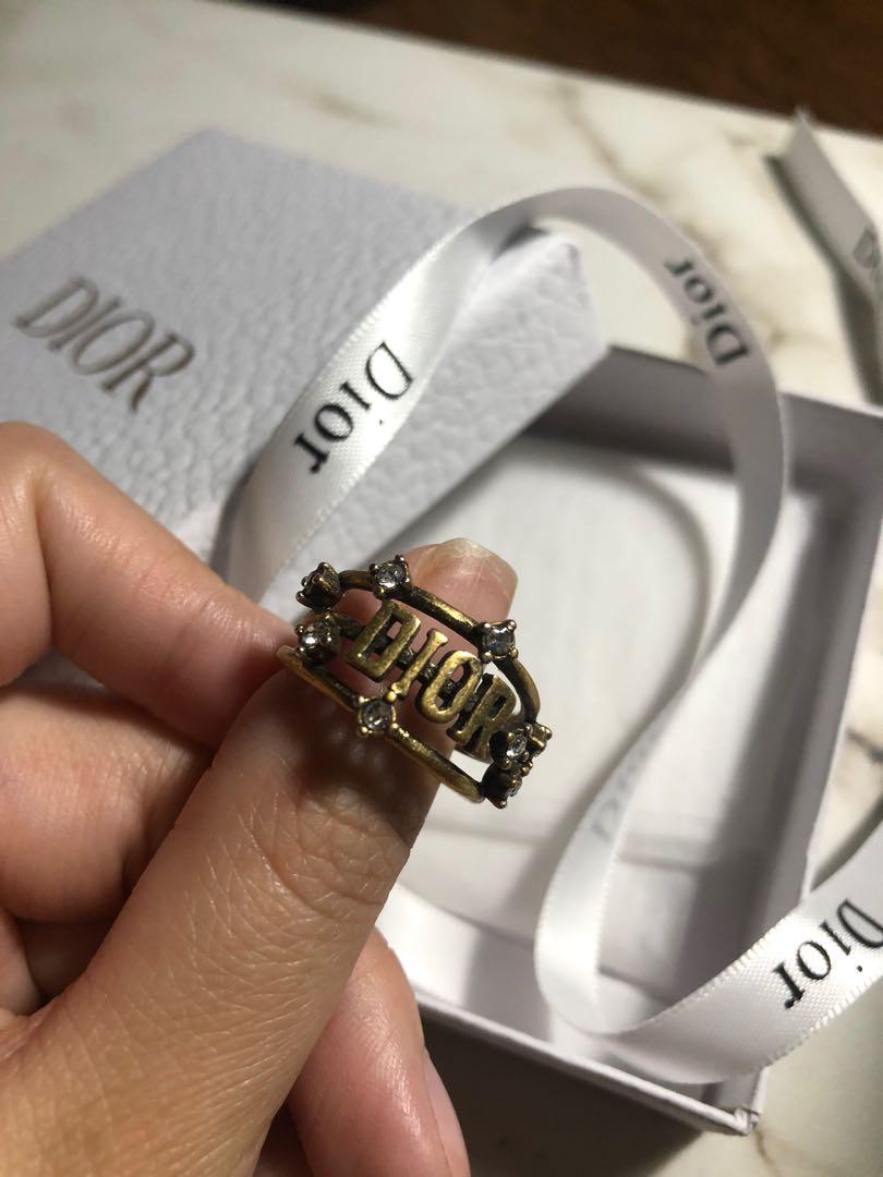 vintage dior ring