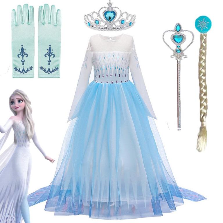 Frozen long shop sleeve dress