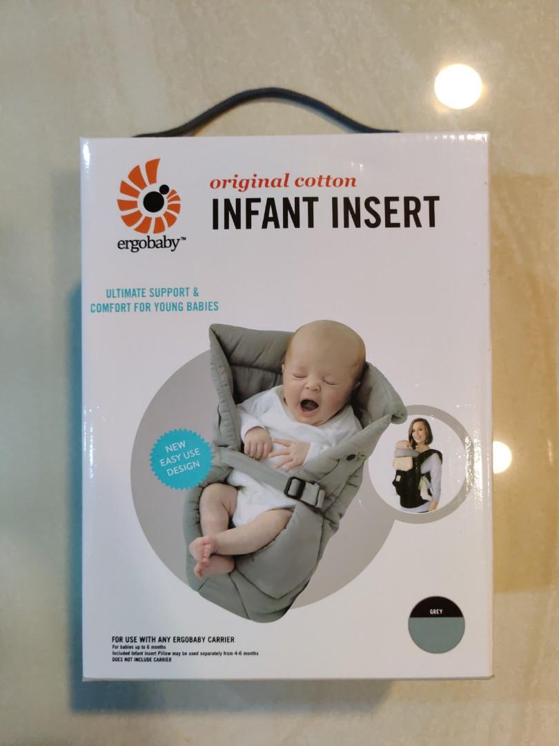 How long use infant insert ergo shop
