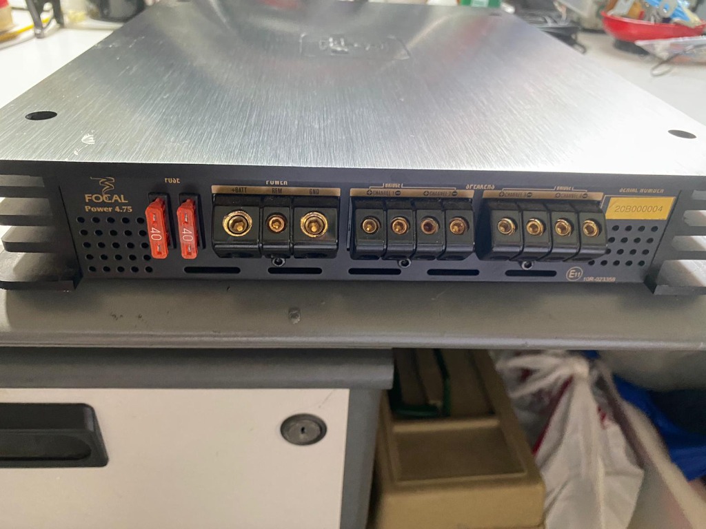 送料＆加工料込 FOCAL 4.75 4ch パワーアンプ | www.kdcow.com