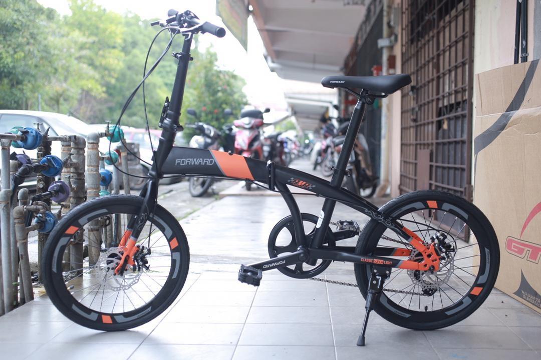 forward folding bike