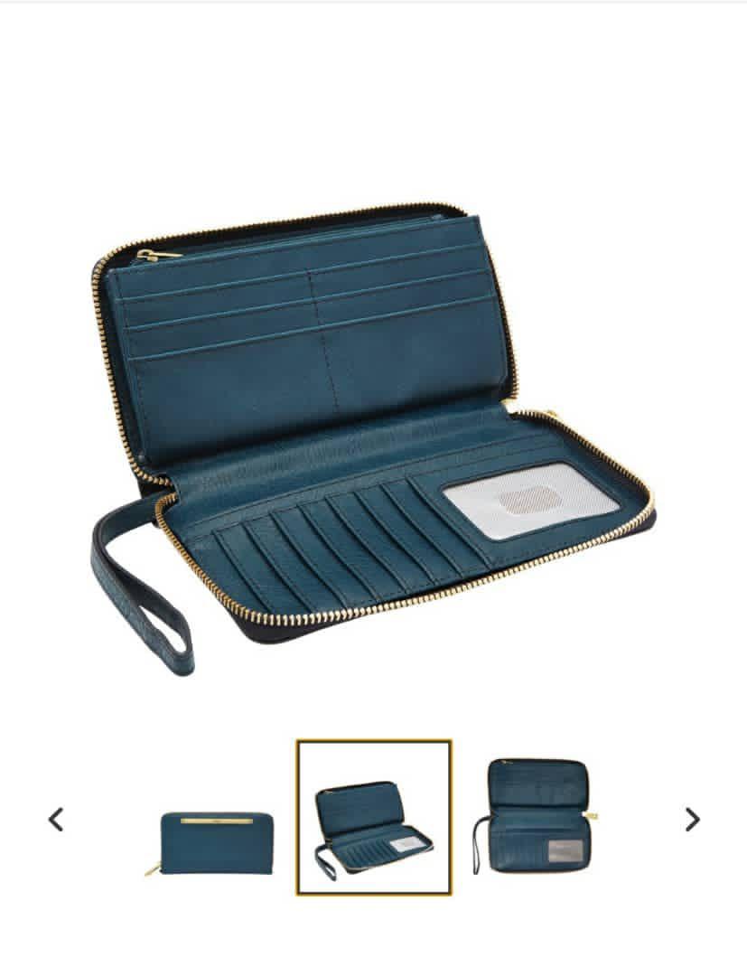 Fossil Liza zip around clutch