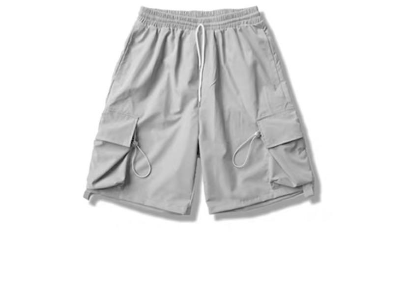 Grey Cargo shorts, Men's Fashion, Bottoms, Shorts on Carousell