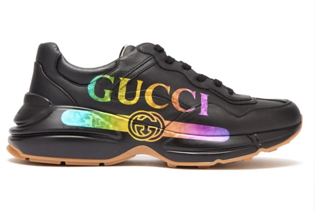 gucci shoes rainbow