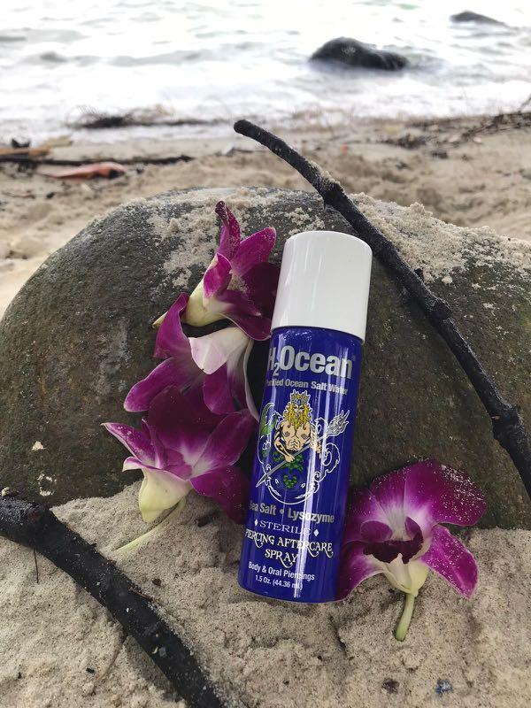 H2ocean Piercing Aftercare Spray Health Beauty Face Skin Care On Carousell