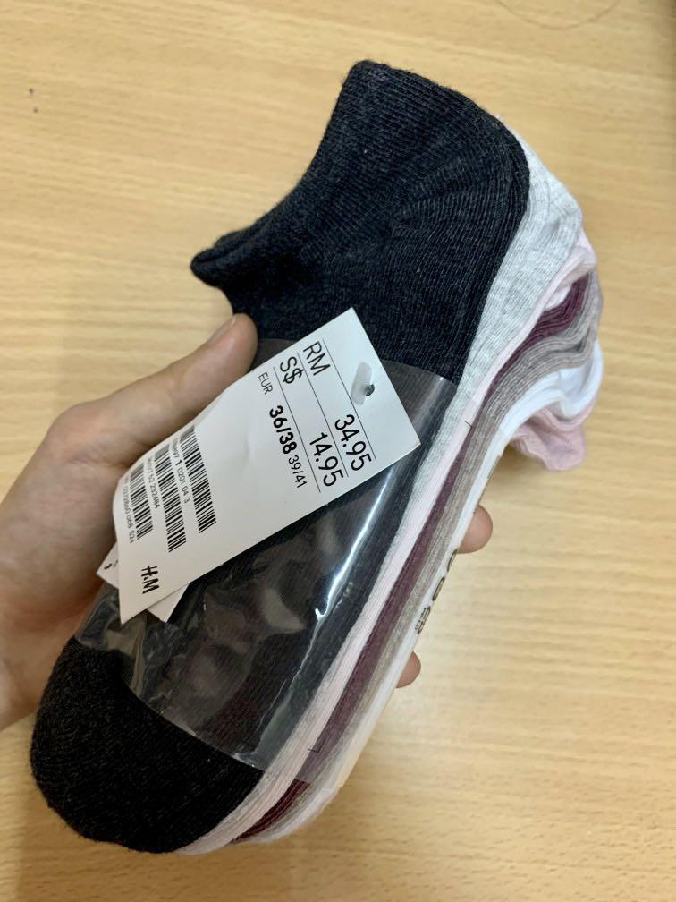 H&m cheap sock size
