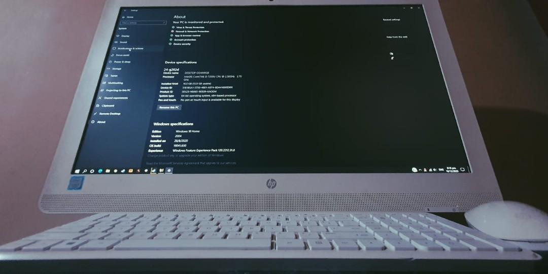 HP Desktop All in One TPCQ03224, Computers & Tech, Desktops on Carousell