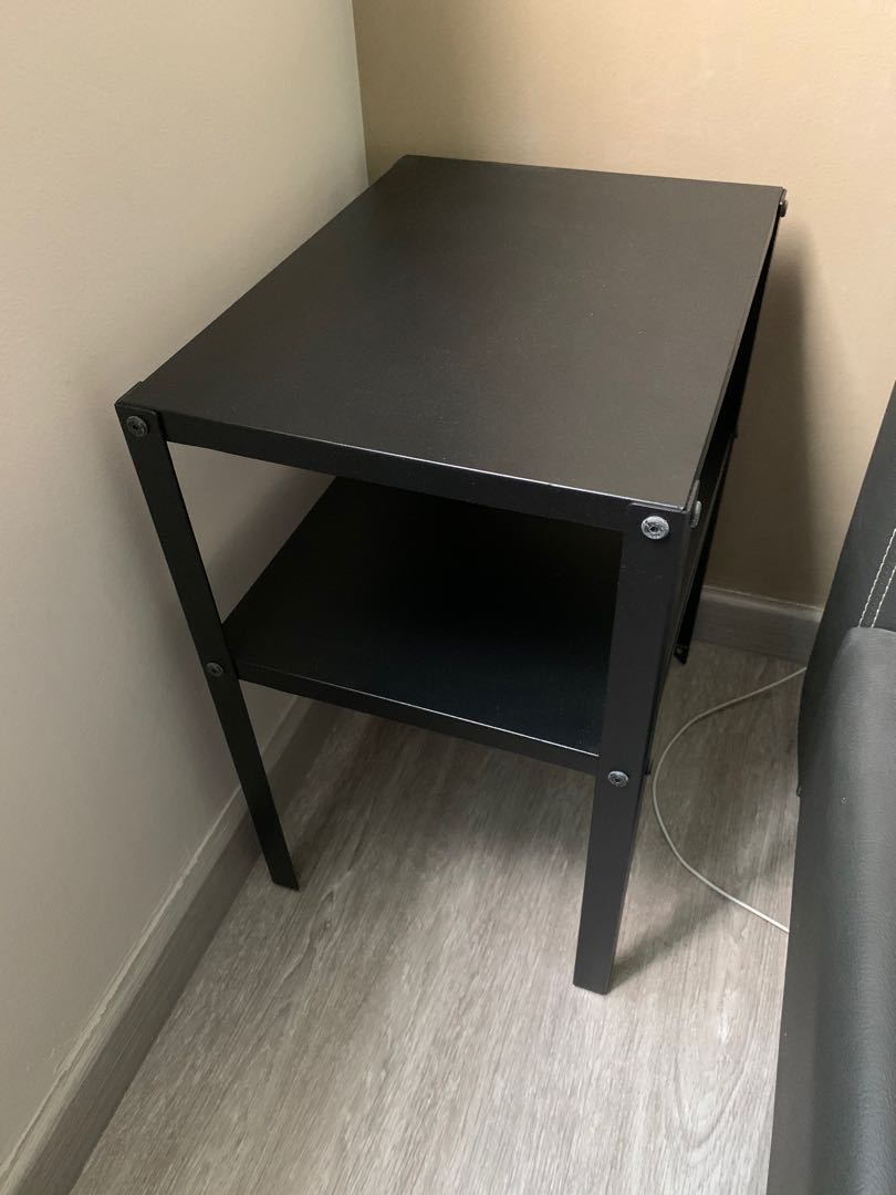 IKEA metal side table, Furniture & Home Living, Furniture, Tables