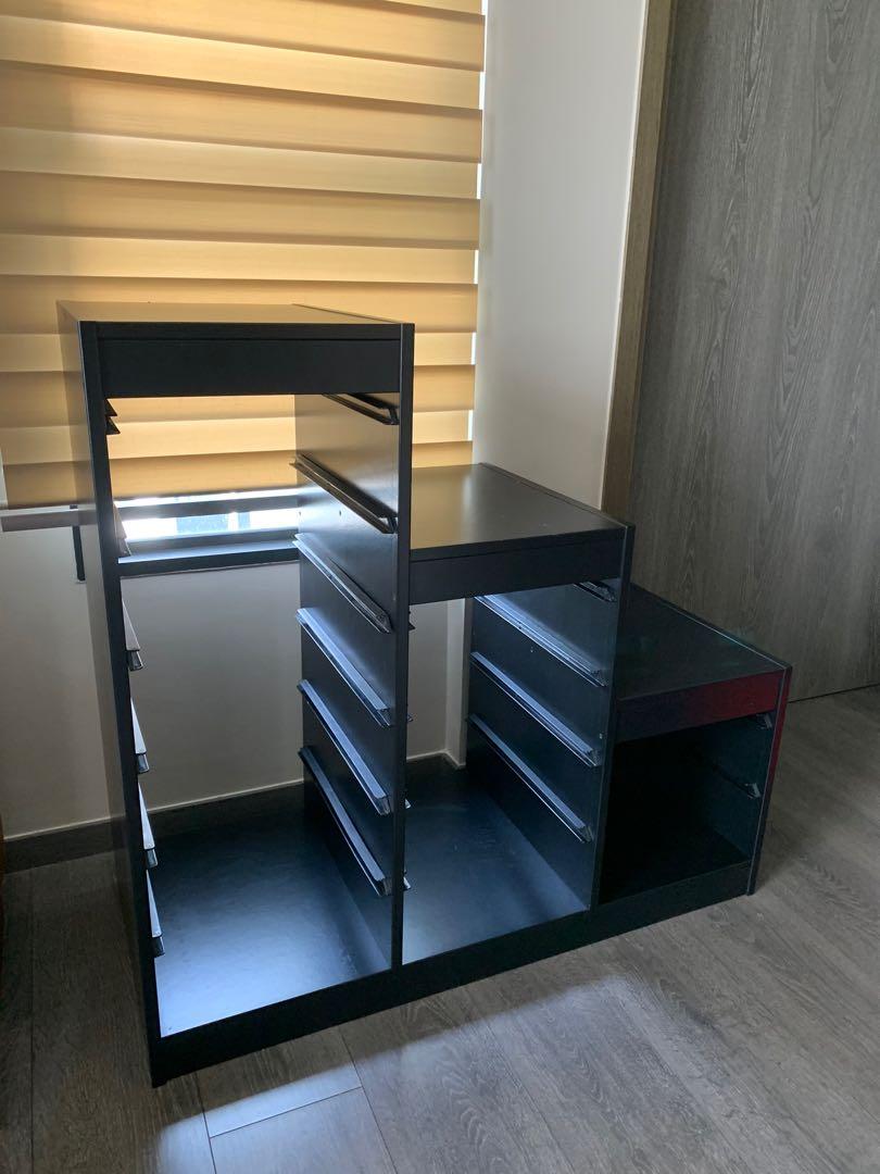 IKEA Trofast black shelving frame, Furniture & Home Living, Furniture