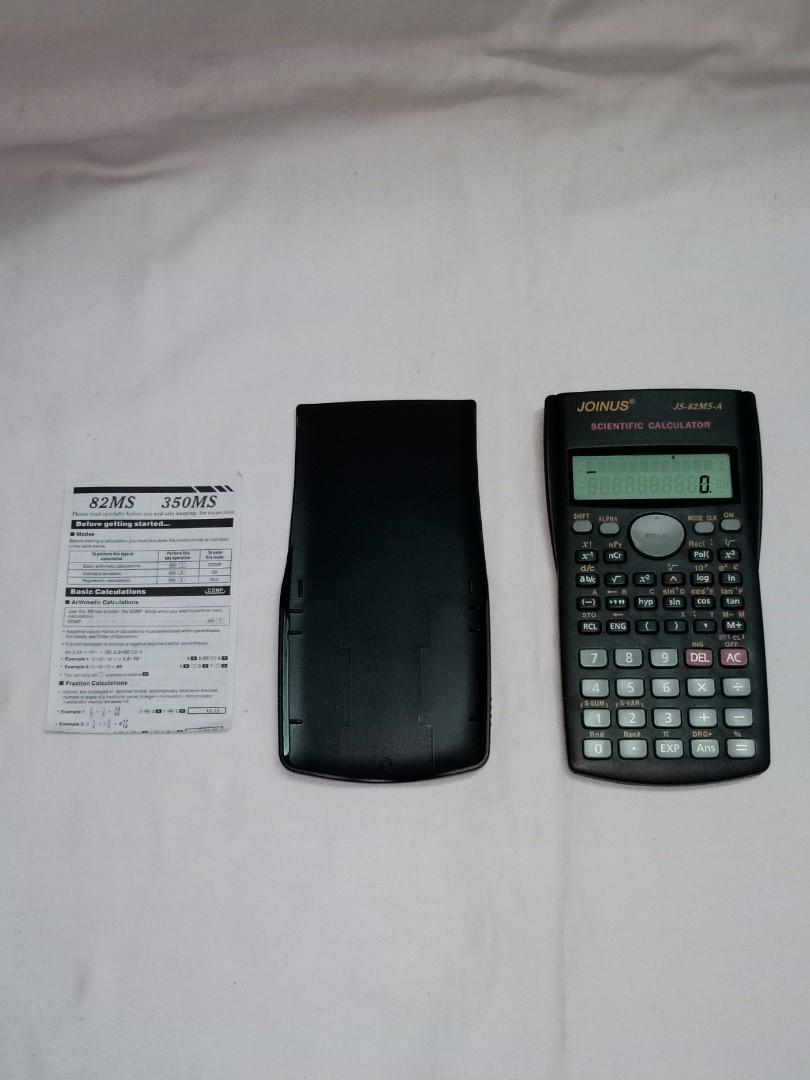 Joinus scientific calculator (JS82MSA), Hobbies & Toys, Stationery