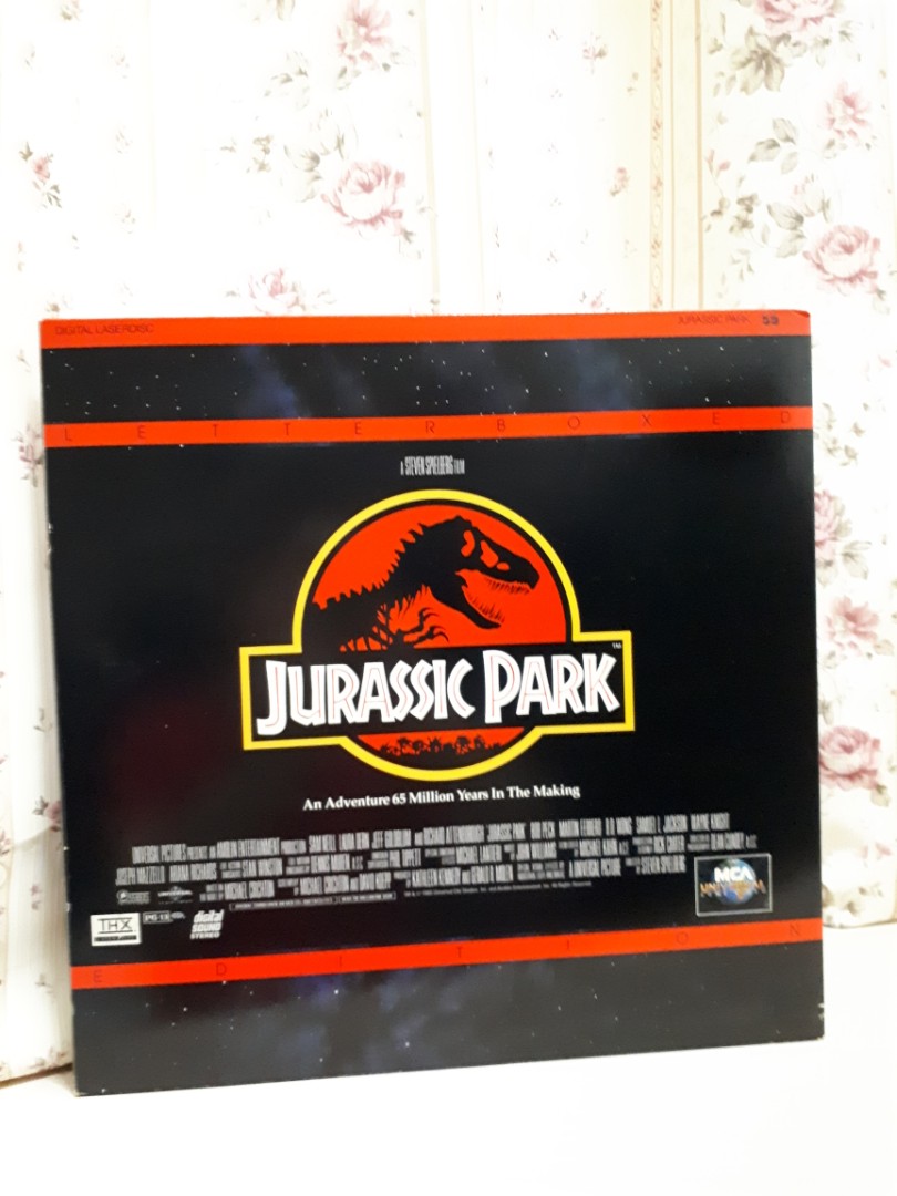 Jurassic Park laserdisc, Hobbies & Toys, Music & Media, CDs & DVDs on