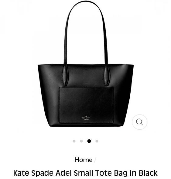 Kate Spade Adel Small Tote Bag in Black Women s Fashion Bags Wallets Tote Bags on Carousell