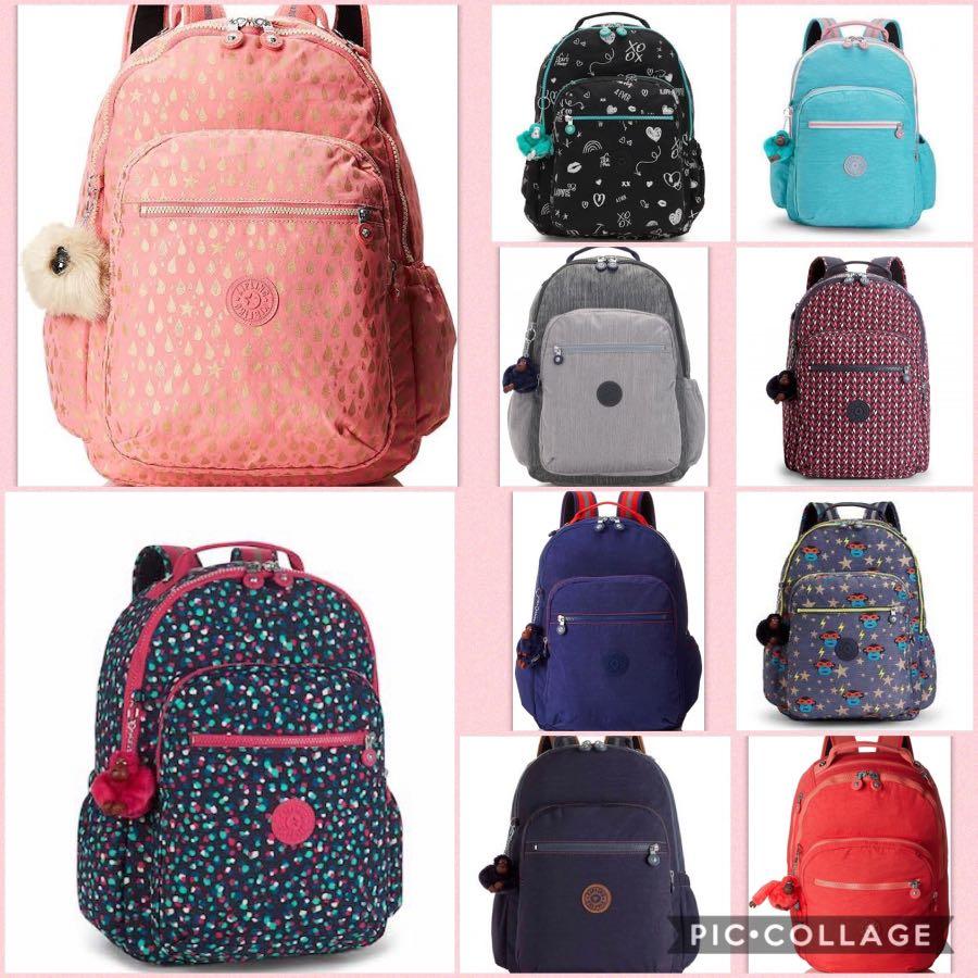 Kipling backpacks Large Original Eta 3rd Wk Dec. Women s Fashion Bags Wallets Backpacks on Carousell