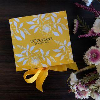 L’ Occitane Gift Set - Mini Travel Sizes Amande / Almond Shower Oil, Skin Oil, Hand and Nail Cream