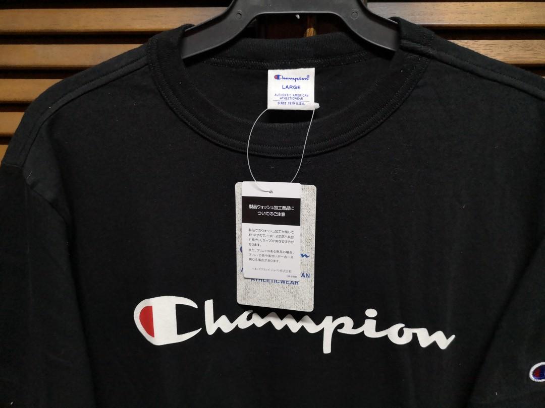 Champion t hotsell shirt legit check