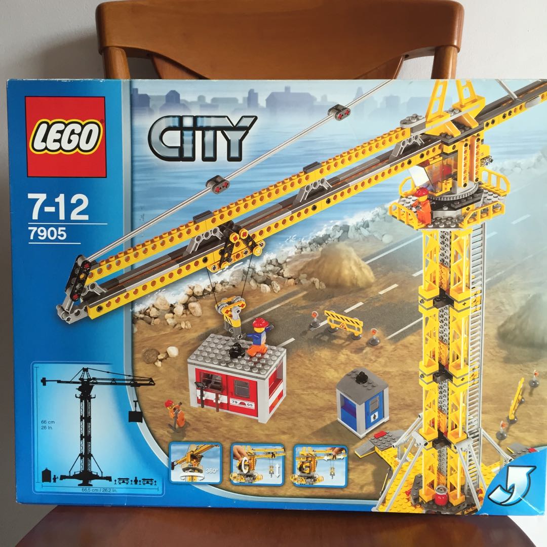 LEGO 7905 City Construction Building Crane
