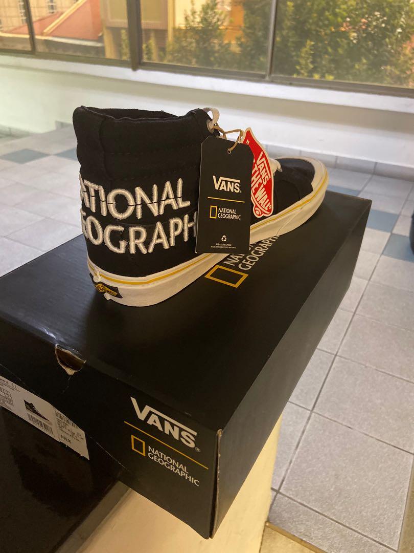 Limited Edition Vans x National Geographic SK8-HI(Dead Stock), Men's  Fashion, Footwear, Sneakers on Carousell