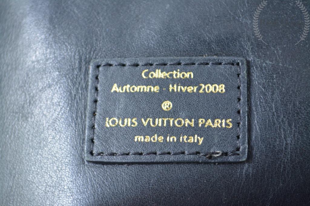 Louis Vuitton, Bags, Louis Vuitton Automne Hiver 208 Logo Embossed Hobo  Bag