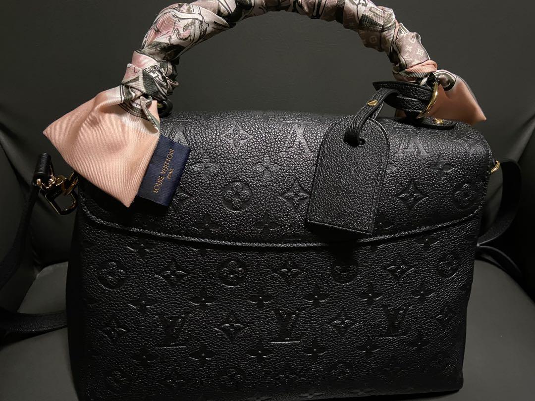 LOUIS VUITTON Georges MM Black Empriente Sling Bag, Luxury, Bags & Wallets  on Carousell